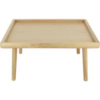 UMAGE Lounge Around Shuffle Ottoman en Koffietafel Oak | Without Seat Cushion