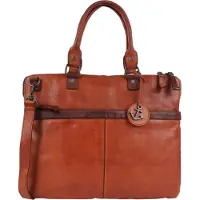 Harbour 2nd Laptoptas roestbruin