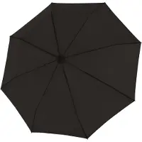 Kärkkäinen Derby Trend Mini paraplu: compact, zwart, handmatig opvouwbaar