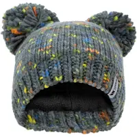 Trespass Kinderen/Kinderen Ted Pom Pom muts (Sparrengroen)