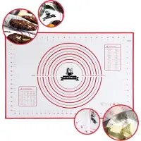 Krumble Siliconen bakmat met meeteenheden - 40 x 60 cm