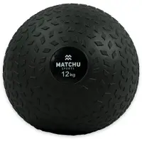 Matchu Sports Slam ball 12kg - Zwart - Rubber