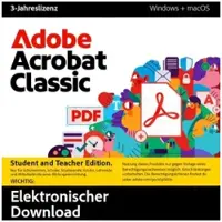 Adobe Acrobat Classic | 3 jaar | Studenten & Docenten Pc/Mac