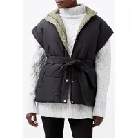 French Connection Auden Puffer Gilet Vest Blackout Maat: M | Gilets Outlet | Dames | Zwart