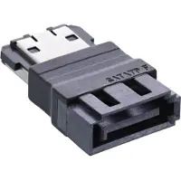 InLine eSATA (v) - SATA (m) adapter - SATA300 - 3 Gbit/s / zwart