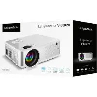 Kruger & Matz LED-projector - Kruger &amp; Matz - V-LED20 - Full HD 1080p - Compact - Energiezuinig