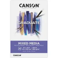 Canson mixed media papierblok - Graduate Series Mixed Media Pad - C525008007