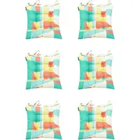 Madison - Zitkussen - Universeel - 6 stuks - 46 x 46 cm - Patch Pastel - Tuin - Toscane