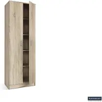 Rousseau Opbergkast 'ray' 2 deuren en 4 legplanken sonoma