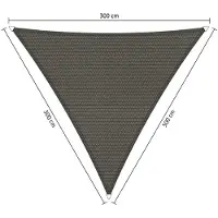 Shadow Comfort Driehoek schaduwdoek 3,00x3,00x3,00 m Cool Grey