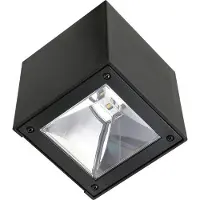 Ks Verlichting Cube solar downlighter zwart