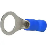 Cimco geïsoleerde ringkabelschoen vertind 16mm² M10 - blauw per 50 stuks (180086)