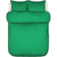 Marc O'Polo Dekbedovertrek Tove Vivid Green Percal-240 x 200 / 220 cm | Lits-Jumeaux