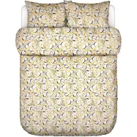 Marc O'Polo Dekbedovertrek Hanne Pale Yellow Satijn-200 x 200 / 220 cm | 2-Persoons