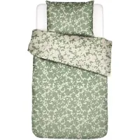 Essenza Dekbedovertrek Sora Greenish Satijn-140 x 200 / 220 cm | 1-Persoons