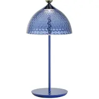 Kartell Pumo Draagbare Lamp Sky blue|Blue