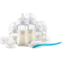 You do it Natural Response – Glazen Cadeauset – 5 Flessen + 2 Fopspenen + Flessenborstel - SCD879/11
