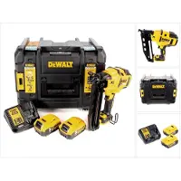 DeWalt DCN 660 P2 Accu Spijkermachine 18V 32-63mm Borstelloos + 2x Accu 5,0Ah + Lader + Koffer