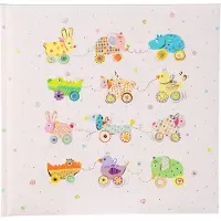 Goldbuch Fotoalbum Animals on Wheels Mehrfarbig