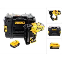 DeWalt DCN 660 NT accu spijkermachine 18V 32 - 63mm Borstelloos + 1x accu 4,0Ah + koffer - zonder lader