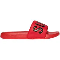 Superdry Muiltjes rood / zwart