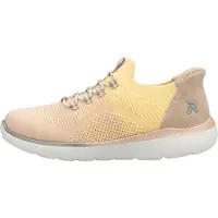 Rieker dames slip-on schoenen geel