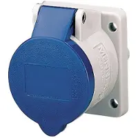 MENNEKES Stopcontacten, MEN 1629 CEE opbouw contactdoos TA 3/16A 230V IP44 6H
