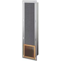 Luca Inbouw Reserve Toiletrolhouder Sanitair 19,5x72x12,2cm Geborsteld Koper PVD