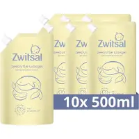 Zwitsal - Zeepvrije Wasgel - Baby - 10 x 500 ml - Navulverpakking