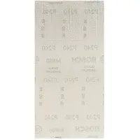 Bosch Expert M480 schuurnet voor vlakschuurmachines 115 x 230 mm, K240 - 10 stuk(s) - 2608900767
