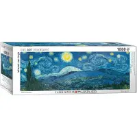 Sonstige Verlage Starry Night - Vincent van Gogh Panorama Puzzel (1000 stukjes)