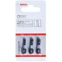 Bosch SCHROEFBIT IMPACT CONTROL T20/25/30 25MM 3ST