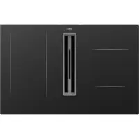 Etna AKI580ZT - Inductiekookplaat met geïntegreerde afzuiging – 80 cm – 4 Kookzones – Light & Slide Bediening – Boostfunctie – Recirculatie of Luchtafvoer – Inbouwmaat 750x490 mm – A+ Energielabel