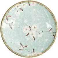 Tokyo Design Studio - Light Blue Sakura - Bord - Lichtblauw - Ø19,5 cm