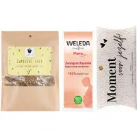 Weleda Cadeauset Mama Relaxmoment - Mama Zwangerschapsolie 100ml - ARELO Zwangere thee - Gifts Giftbox Een Moment Voor Jezelf