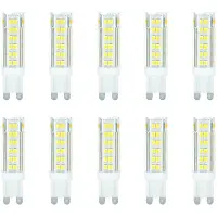 Avide G9 LED Insteeklamp 4.2W 220-240V - 4000K - 450lm - LED Lampjes Insteek - Wit licht - Vervangt 39W lamp - 10 stuks