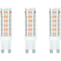 Avide G9 LED Insteeklamp 4.2W 220-240V - 3000K - 450lm - LED Lampjes Insteek - Warm wit licht - Vervangt 39W lamp - 3 stuks