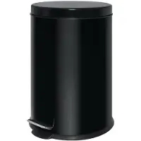 Bolero Pedaalemmer RVS 20ltr Zwart - GG978