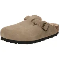 Birkenstock Muiltjes 'Boston' taupe
