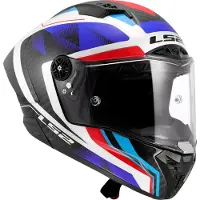 LS2 FF805 Thunder GP Raute Carbon Helm