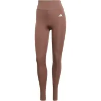 Adidas Sportbroek 'Opt Ess' bruin / wit