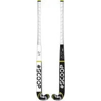 Scoop #40 Hockeystick - Low Bow - 80% Carbon - Hockeystick Senior - Outdoor - 36,5 Inch