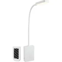Briloner LED-tafellamp Cielo, dimbaar, wit / opaal, Woon-/ Eetkamer, Kunststof, Modern, LED tafellamp