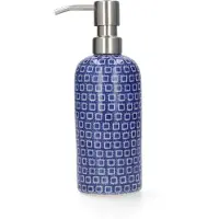 Bunzlau Castle Zeepdispenser Blue Diamond High 350 ml