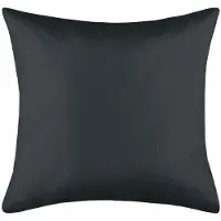 Stof Textile sierkussen Hawaii - antraciet - 40 x 40 cm - bank kussens - binnen/buiten - polyester