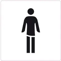 Ivana Pictogram Toilet Man