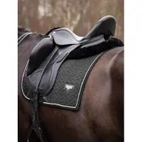 LeMieux Puissance Suede Zadeldek Full Wit