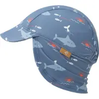 Fresk UV 50+ Zonnehoed voor kinderen 62 – Beschermende Reishoed – Hoofdbescherming Jongens - Blauw - Shark