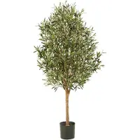 PrettyPlants Kunst Olijfboom 170cm | Olijf Kunstplant | Kunstplant voor binnen | Nepplant Olijf | Hoogwaardige Nep planten | Valse Olijfboom Deluxe