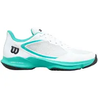 Wilson Padelschoen Women Hurakn Lite White / Turquoise / Black-Schoenmaat 38,5 (UK 5,5)